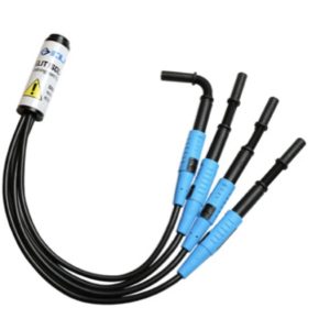 ELIT ISOL-4, 4x magnetiska spetsarKabelsats för isolationsmätning